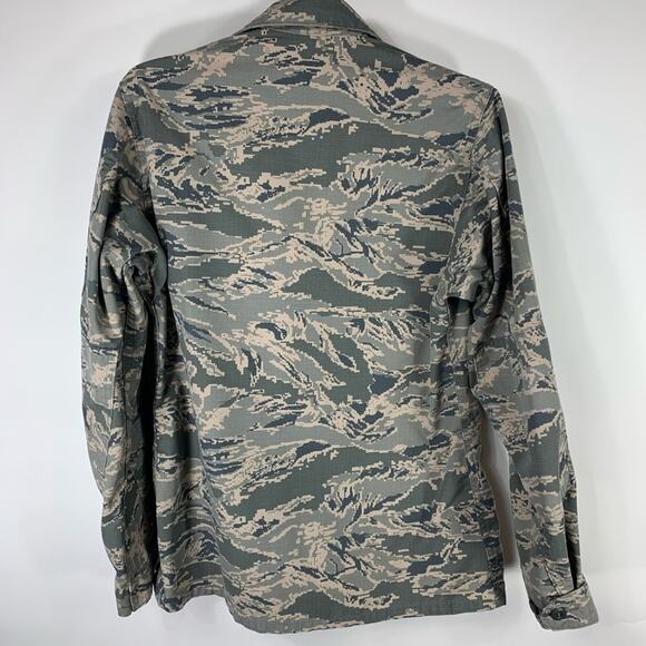 Digital Camo Military BDU Shirt Medium Grunge - Picture 2 of 6